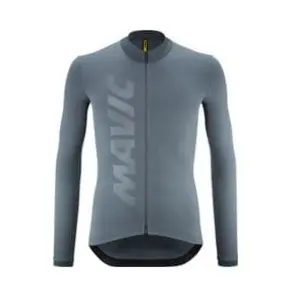 Maillot manches longues mavic aksium bleu pas cher