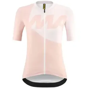 Maillot Mavic Icon Graphic manches courtes rose femme - XS pas cher