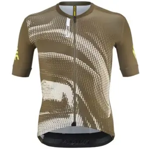 Maillot Mavic Aksium Graphic manches courtes marron - S pas cher