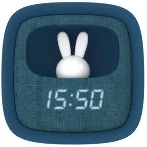 - Réveil & Veilleuse tactile Billy Clock - Bleu - MOBILITY ON BOARD