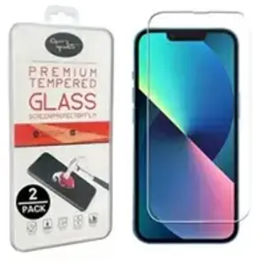 TOPRODUITS [2pack] Film de protection 2.5D Verre trempé pour iPhone 13 mini []Vendu parcdiscount