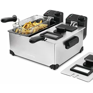 Comparateur de prix : H.Koenig DFX600 - Friteuse - 6 litres - 3600 Watt - acier inoxydable