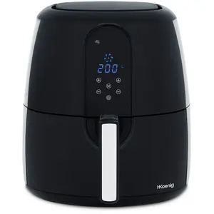 Comparateur de prix : H.koenig Fry820 Friteuse Unique 5,5 L 1800 W Friteuse D’air Chaud Noir