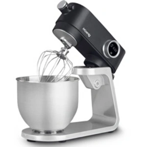 Comparateur de prix : Robot pâtissier - H.Koenig - KM120 - 800 W - Bol inox 5 L - 8 vitesses - Gris mat et argent