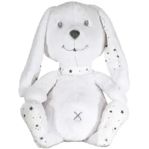 Trois Kilos Sept Grande Peluche Lapin Blanc pas cher