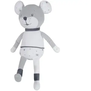 Trois Kilos Sept Peluche Bébé Gris pas cher