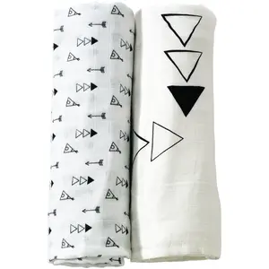 Lange Love & sweet - Oeko Tex Noir/Blanc pas cher