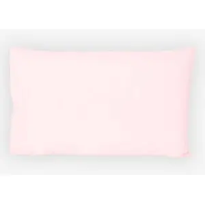 Trois Kilos Sept Taie d'oreiller en coton Rose (40 x 60 cm) pas cher