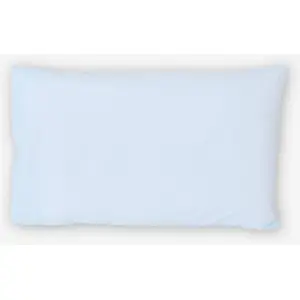 Trois Kilos Sept Taie d'oreiller en coton Bleue (40 x 60 cm) pas cher