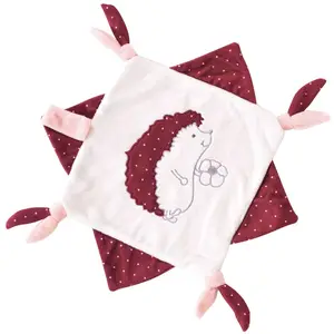 Trois Kilos Sept Doudou Plat Hérisson Rose pas cher