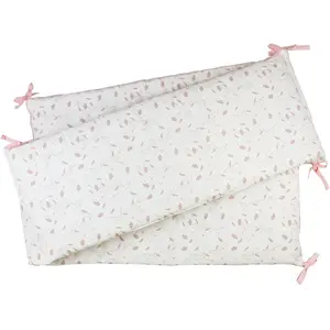 Comparateur de prix : Trois Kilos Sept Tour de lit Rose et Lili (pour lits 60 x 120 ou 70 x 140 cm)