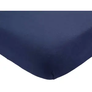 Comparateur de prix : Trois Kilos Sept Drap Housse Oeko-tex® Standard 100 Bleu Marine