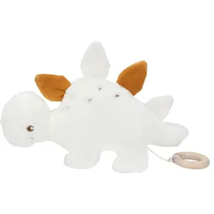 Peluche musicale Stégosaure BEIGE Trois Kilos Sept pas cher
