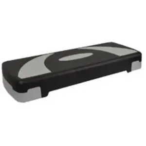 Comparateur de prix : Step de fitness SPORTI - Plateau antidérapant - Réglable en hauteur - Blanc
