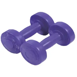 Paire d'haltères ciment Sporti 1.5 Kg Violet 1,5 kg 044013 pas cher