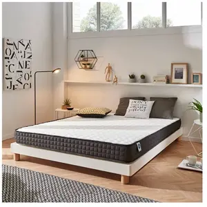NATURALEX Matelas 140x190 cm - Mousse mémoire de forme HR, Blue Latex, 21 cm pas cher