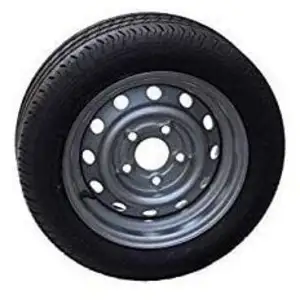 Imline - Roue complète remorque 14' 175R14C   5 trous 112, pneu renforcé