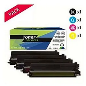 Compatible Brother TN423 Pack 4 toners Noir, cyan, magenta et jaune XL