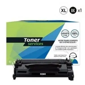 Compatible HP 26X Toner Noir CF226X (HT26XR) pas cher