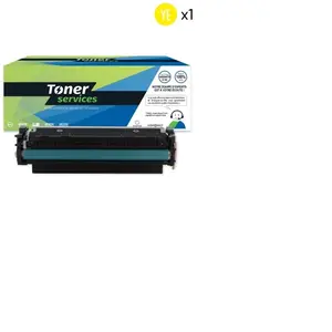 Compatible HP 410A Toner Jaune CF412A (HT410YR/CF412A) pas cher