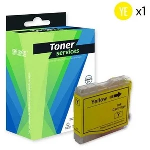 Toner Services Compatible Brother LC1000 Cartouche Jaune LC1000Y (Lune) pas cher
