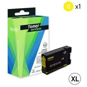 Comparateur de prix : Toner Services Compatible Canon PGI1500XL Cartouche Jaune 9195B001 (C1500XLY)