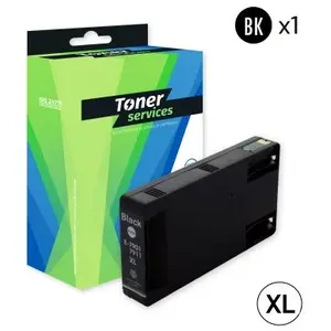 Comparateur de prix : Toner Services Compatible Epson 79XL/T7901 Cartouche Noir C13T79014010 (Tour de Pise)