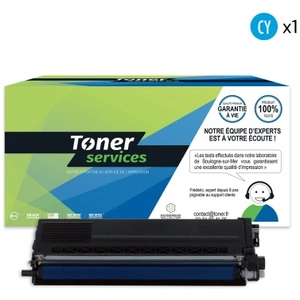 Compatible Brother TN325 Toner Cyan TN325C (BTTN325CR) pas cher