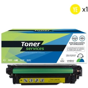 Compatible Canon 732 Toner Jaune CE402A (507A) pas cher