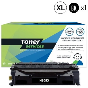 Compatible HP 05X Canon 719H Toner Noir (CE505X) pas cher