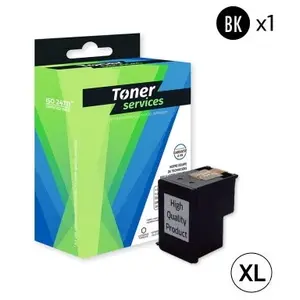 Toner Services Compatible HP 901XL Cartouche Noir CC654AE (H901BXL)Vendu parrue-du-commerce