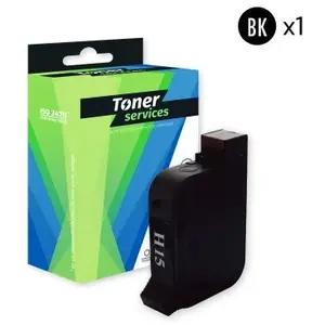 Toner Services Compatible HP 15 Cartouche Noir C6615D (H15) pas cher