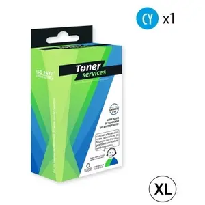 Toner Services Compatible HP 951XL Cartouche Cyan CN046AE (H951XLC) pas cher