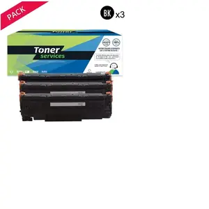 Compatible Canon 713 Pack 3 Toners Noir CB436A (36A)