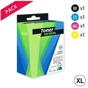 Comparateur de prix : Compatible HP 920XL Pack 4 Cartouches Noir cyan magenta jaune (C2N92AE...