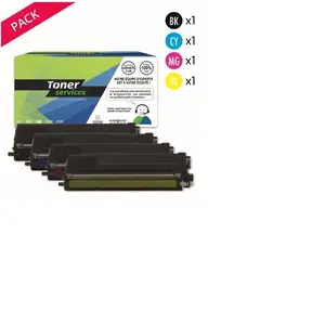 Compatible Brother TN325 de 4 toners Noir, cyan, magenta et jauneVendu partoner-services