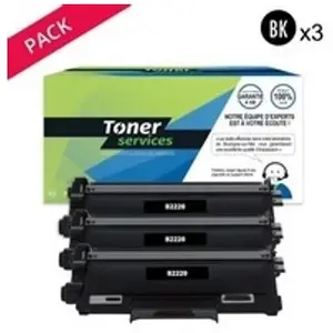 Compatible Samsung 111S Pack 3 Toners Noir SU810A (MLT-D11S1) pas cher