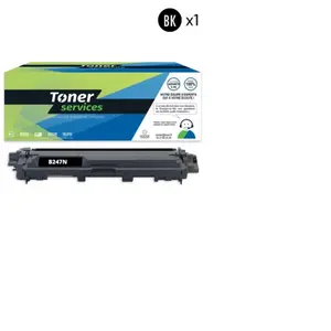 Compatible Brother TN247 Toner Noir TN247BK pas cher