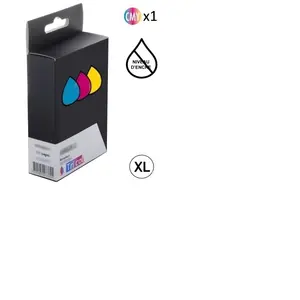 GENERIQUE Cartouche générique Canon CL546 XL couleurs (8288B001) pas cher