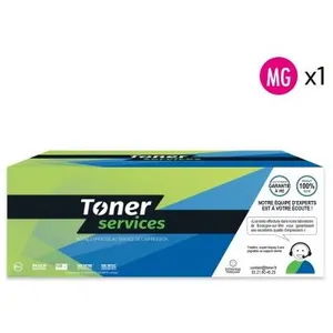 TS_LET317M - Toner Magenta Toner Services équivalent à Lexmark 71B20M0 pas cher