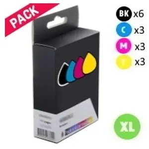 Pack 15 Cartouches 6 noires/ 9 couleurs génériques Epson 29XL Fraise (... pas cher