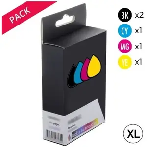 Comparateur de prix : GENERIQUE s Epson 29XL Fraise Pack 5 cartouches génériques 2 noires 3 couleurs