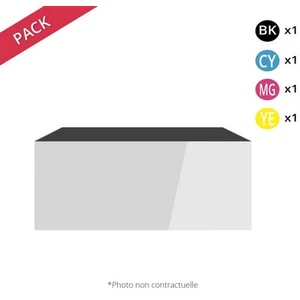 Sharp MX61 Pack de 4 cartouches de toner génériques GNP4KCSH61NCMY