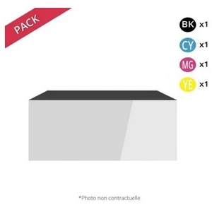 Ricoh MPC306 Pack de 4 cartouches de toner génériques GNP4KRIT306NCMY