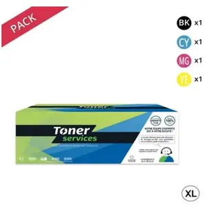 LEXMARK 782 Toner TS_P4KLET782XNCMY pas cher