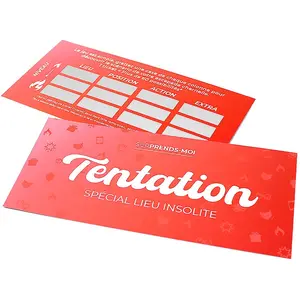 Carte à Gratter Tentation Spécial Lieu Insolite pas cher