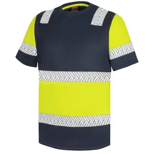 Comparateur de prix : Tee-shirt haute visibilité FLUO ONE jaune/marine XS