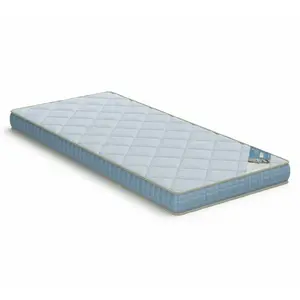 Akiten Retail Matelas en Mousse eco-Responsable ELO Bleu 70x190 cm pas cher