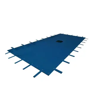 TERRE JARDIN Bâche piscine rectangulaire    Pour piscine 8 x 4 pas cher