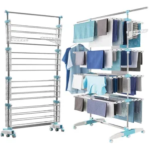 FACILITYS Étendoir séchoir à linge XXL familya pas cher